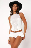 Versatile Ruffled Skirt Mini Shorts with Underpants