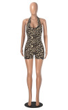 Sexy Halter Backless One Piece Rompers