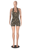 Sexy Halter Backless One Piece Rompers
