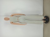 Casual Sleeveless Vest and Side Stripe Sports Trousers Two-piece Set