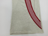 Casual Sleeveless Vest and Side Stripe Sports Trousers Two-piece Set