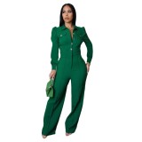 Sexy Ladies Fashion Wide Leg Club Business Party Jumpsuit