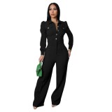Sexy Ladies Fashion Wide Leg Club Business Party Jumpsuit