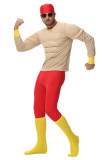 Mens Padded Muscle Chest Lifeguard Baywatch Book Week Costume