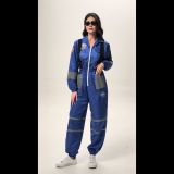 Astronaut Spacesuit Adult Female Blue Astronaut Performance Stage Costume