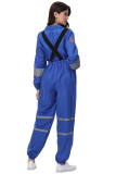 Astronaut Spacesuit Adult Female Blue Astronaut Performance Stage Costume