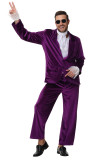 Adult Men's Retro Disco Stage 1980s Performance Cosplay Disco Role-Playing Costumes
