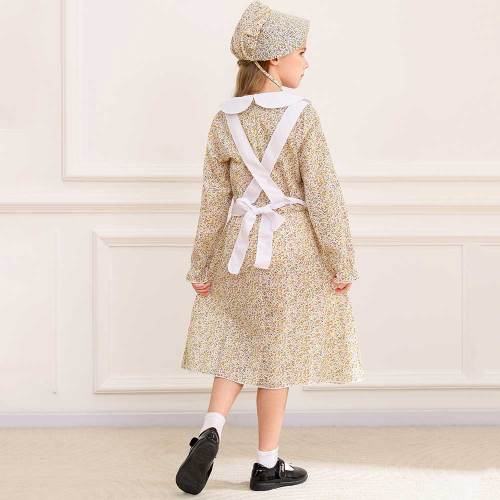 EraSpooky Women Prairie Pioneer Kansas Women's Dorothy Costume