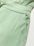 Summer Casual Women's Sleeveless Lace-up Solid Color Jumpsuit