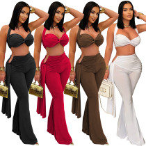 Sexy Summer strapless Strap Pants Set Sexy Summer strapless Strap Pants Set