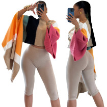 Women's casual knitted irregular jacket Women's casual knitted irregular jacket