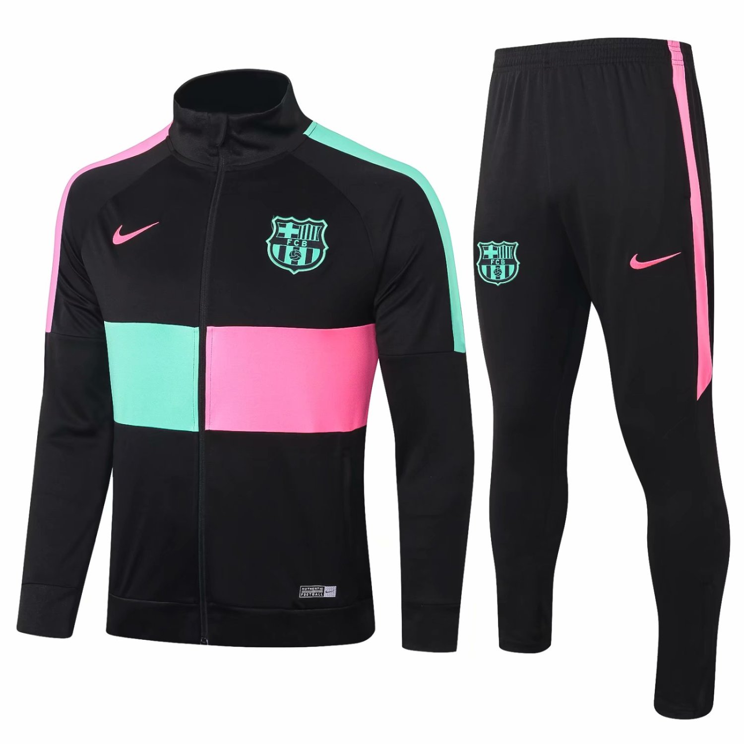 US$ 38.8 - Barcelona Jacket + Pants Training Suit High ...