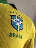 Mens Brazil Home Jersey 2021 - Match