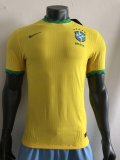 Mens Brazil Home Jersey 2021 - Match
