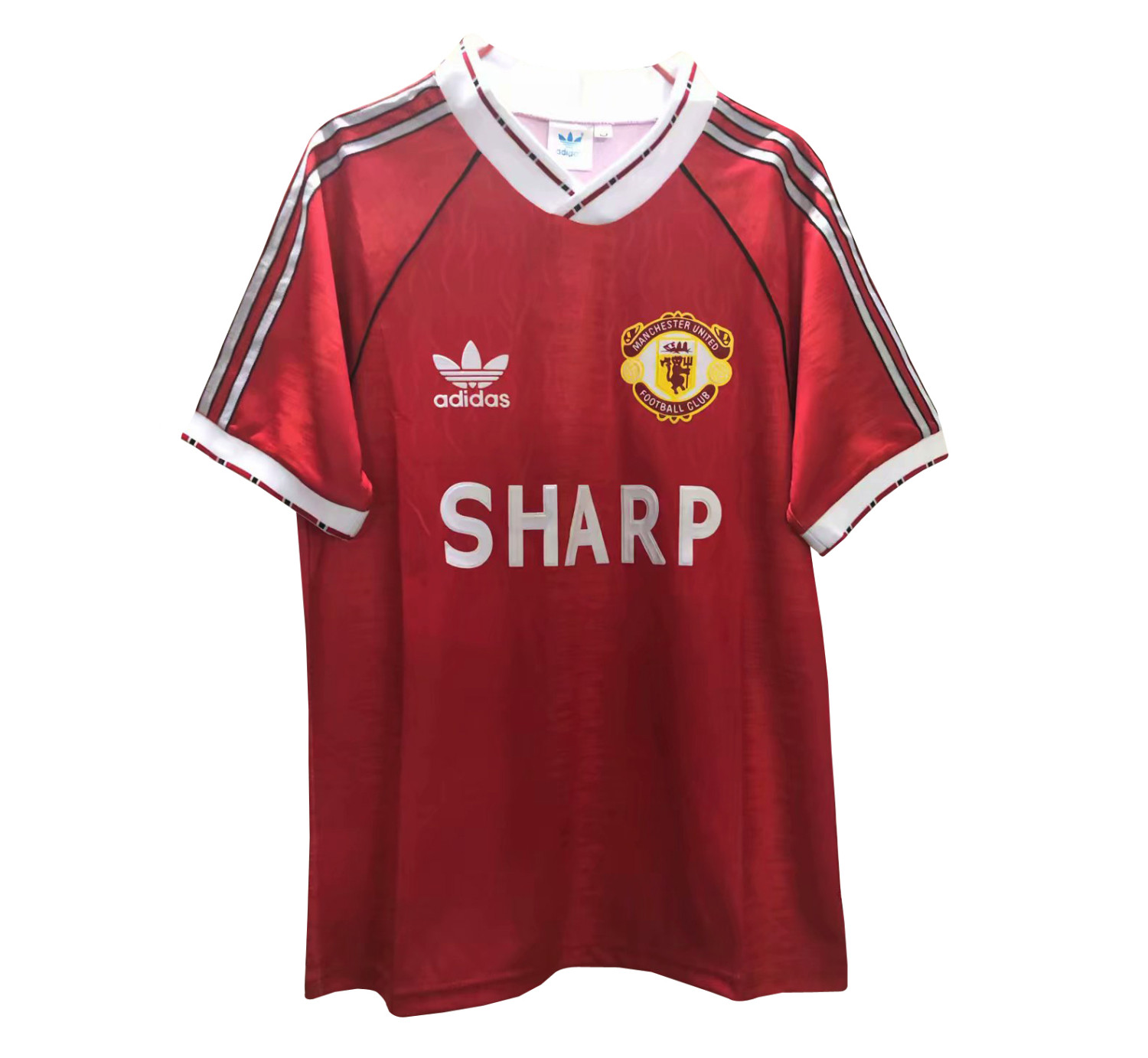 US$ 18.8 - Manchester United Retro Home Jersey Mens 1990 ...