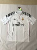 Mens Real Madrid Retro Home Jersey 2014/15