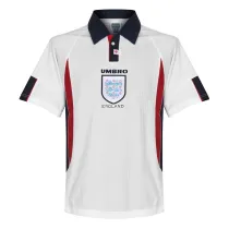 England Retro Home Jersey Mens 1998