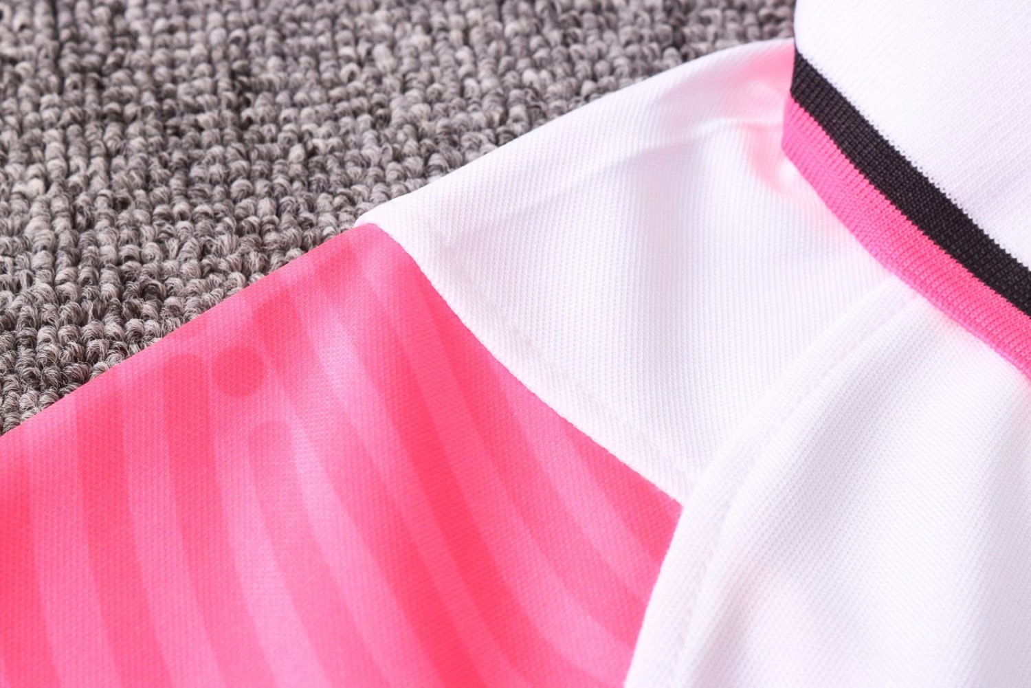 US$ 15.80 - Mens PSG x Jordan Polo Shirt White - Pink 2020 ...