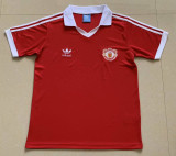 Manchester United Retro Home Jersey Mens 1980