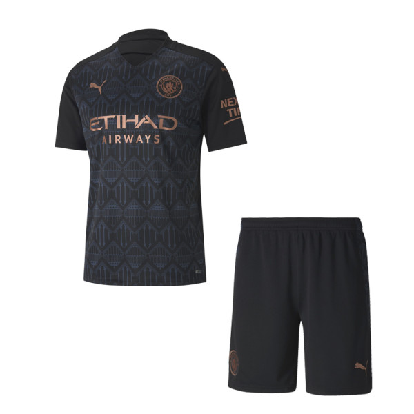 US$ 14.8 - Manchester City Away Jersey Kids 2020/21 - www.fcsoccerworld.com