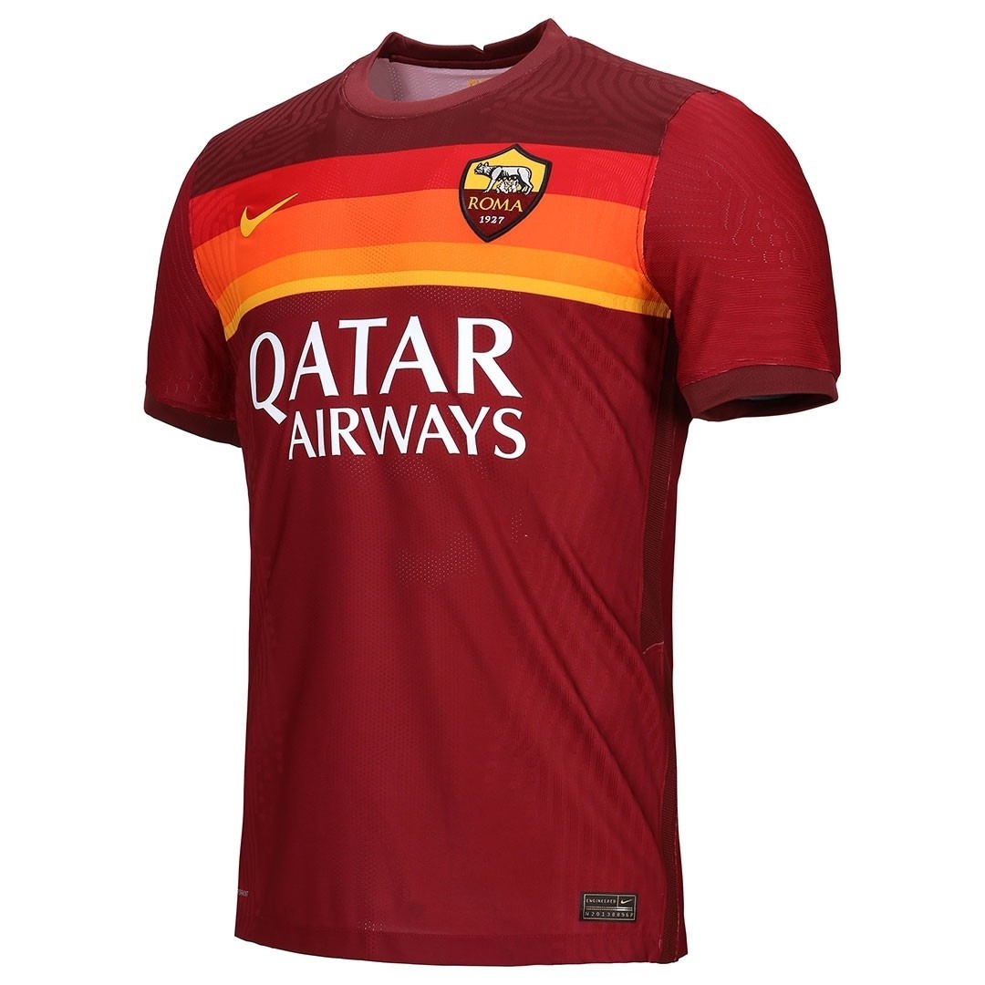 US$ 19.80 - Roma Home Jersey Mens 2020/21 - Match - www.fcsoccerworld.com