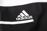 Mens Juventus Hoodie Jacket + Pants Training Suit Black 2020/21