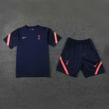 Mens Tottenham Hotspur Short Training Suit Navy 2020/21