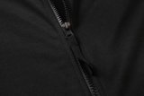 Mens Juventus Hoodie Jacket + Pants Training Suit Black 2020/21