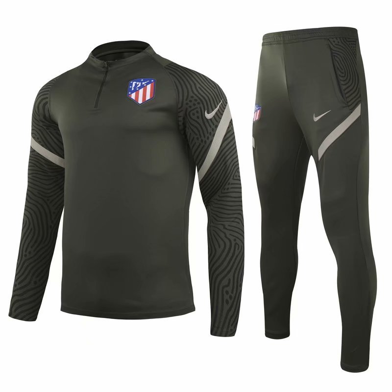 US$ 34.80 - Mens Atletico Madrid Training Suit Grey 2020 ...