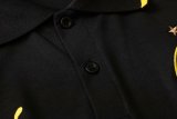Mens Borussia Dortmund Polo Shirt Black 2020/21