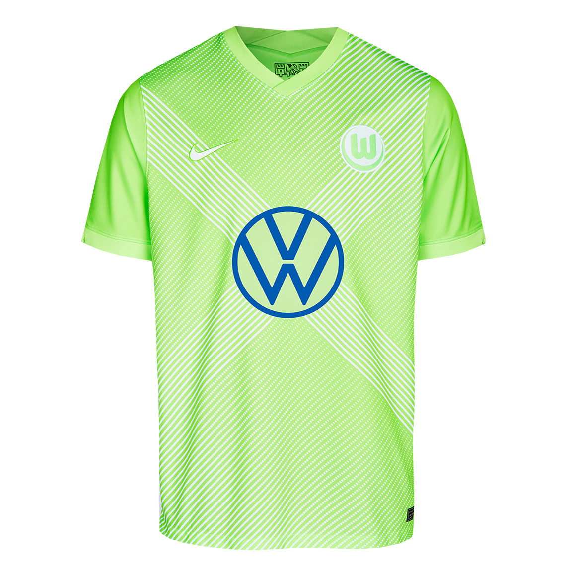 US$ 15.8 - VfL Wolfsburg Home Jersey Mens 2020/21 - www.fcsoccerworld.com