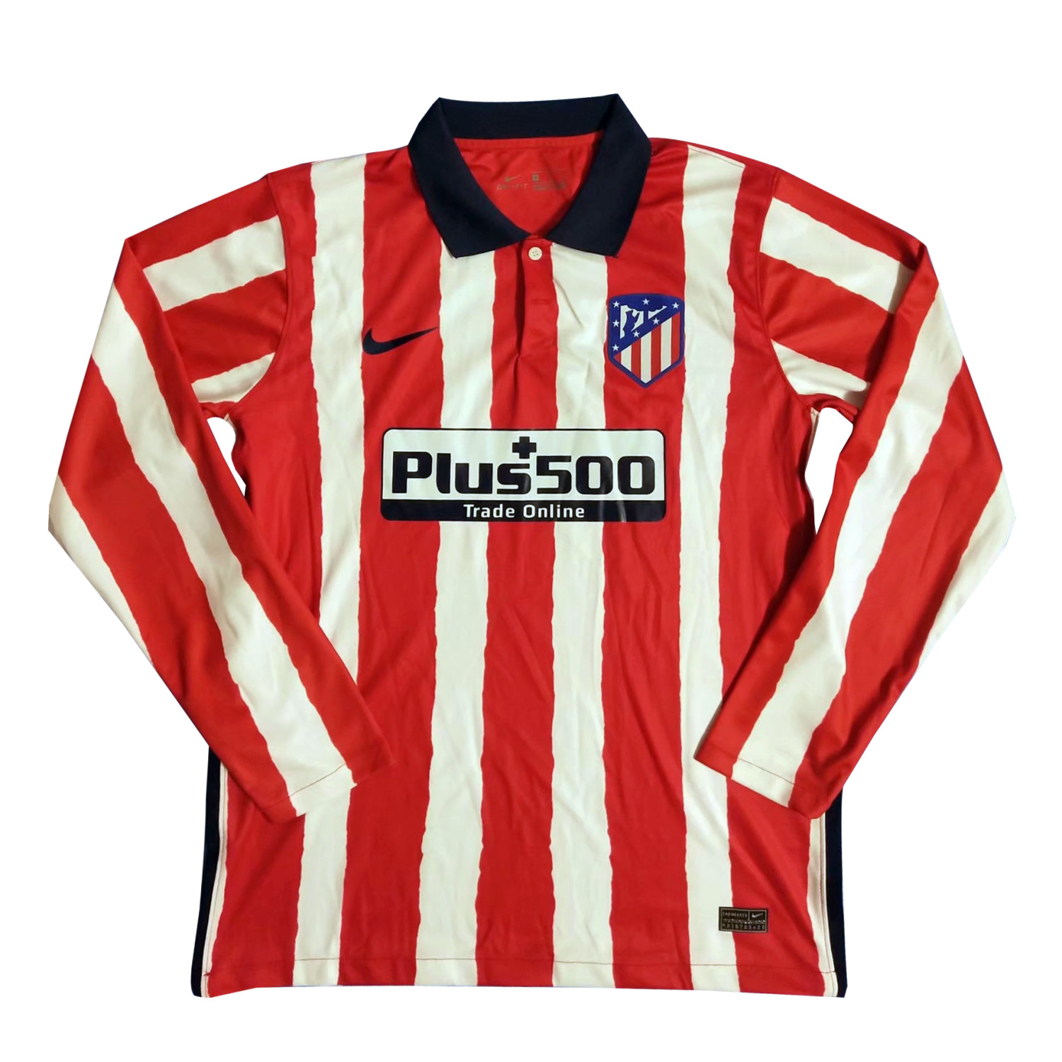 US$ 16.80 - Atletico Madrid Home Jersey Long Sleeve Mens ...
