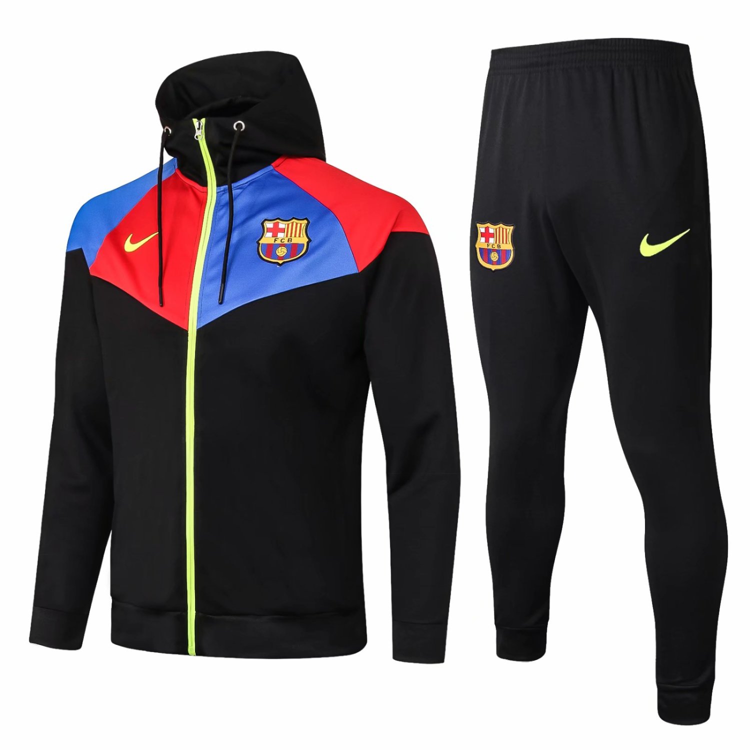 US$ 39.80 - Mens Barcelona Hoodie Jacket + Pants Training ...
