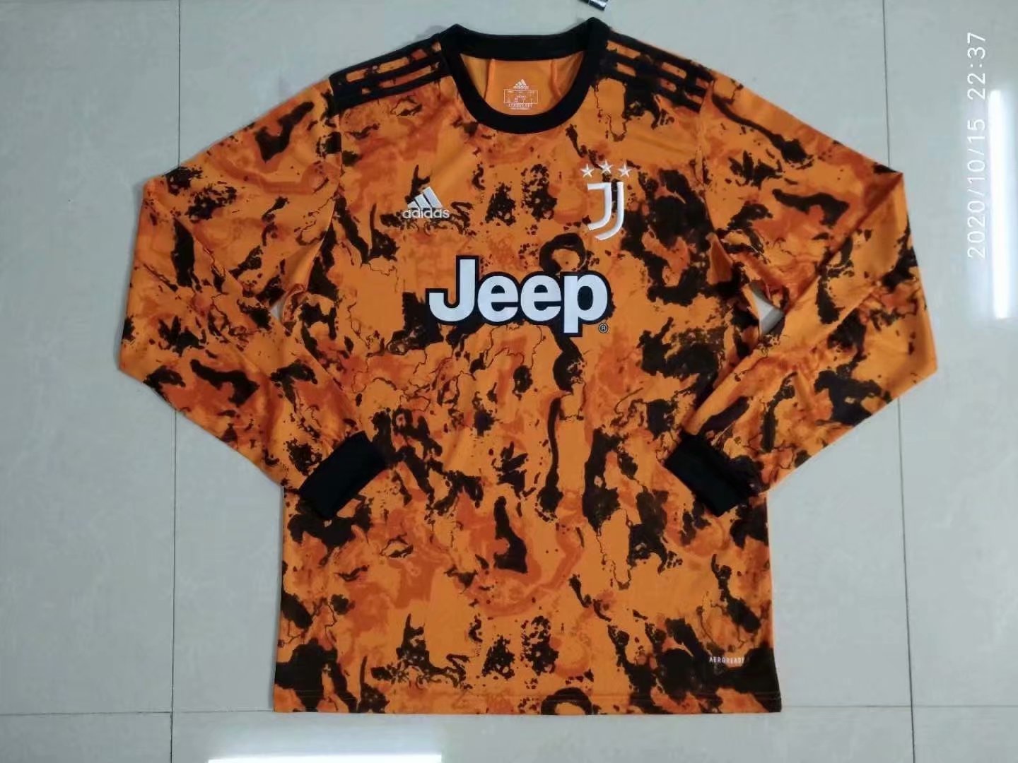 US$ 16.80 - Juventus Third Jersey Long Sleeve Mens 2020/21 - www.fcsoccerworld.com