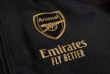 Mens Arsenal Jacket + Pants Training Suit Black 2020/21