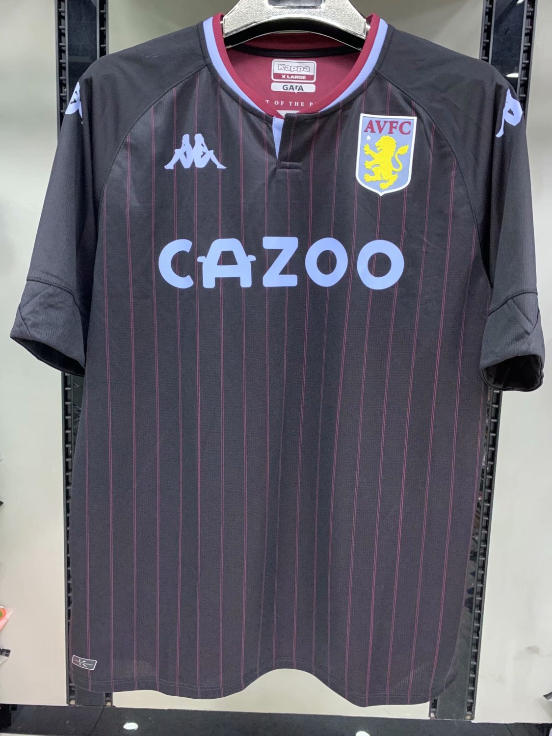 US$ 15.80 - Aston Villa Away Jersey Mens 2020/21 - www.fcsoccerworld.com