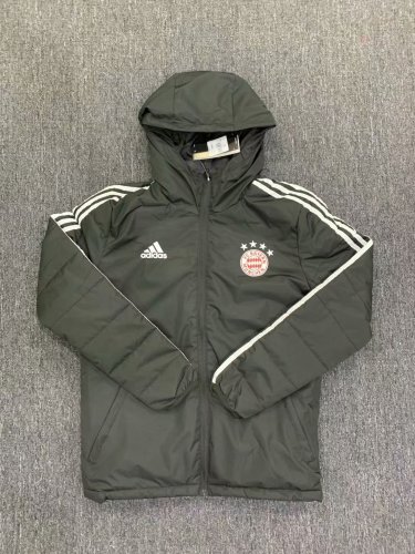 Us 44 80 Mens Bayern Munich Winter Jacket Black 2019 20 M Fcsoccerworld Com