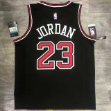 Mens Chicago Bulls Nike Black Swingman Jersey - Statement Edition