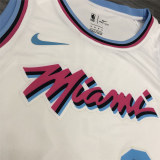 Mens Miami Heat Nike Vice White Swingman Jersey