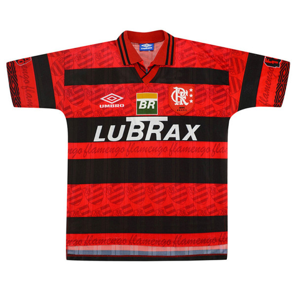 Flamengo Retro Home Centenary Jersey Mens 1995