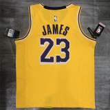 Mens Los Angeles Lakers Nike Gold Swingman Jersey - Icon Edition