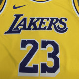 Mens Los Angeles Lakers Nike Gold Swingman Jersey - Icon Edition