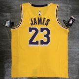 Mens Los Angeles Lakers Nike Gold Swingman Jersey - Icon Edition