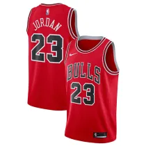 Mens Chicago Bulls Nike Red Swingman Jersey - Icon Edition