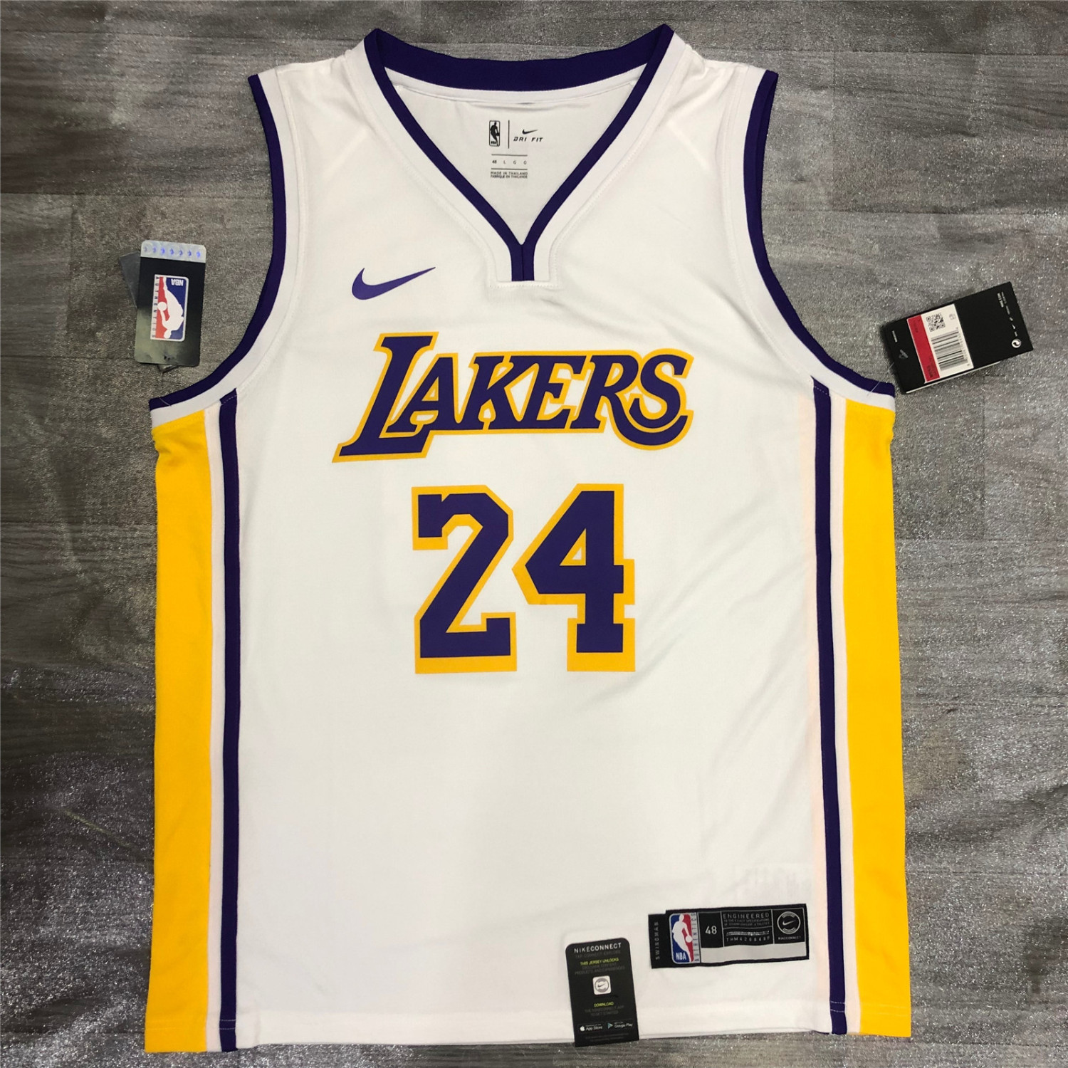 US$ 21.80 - Mens Los Angeles Lakers Nike White Swingman Jersey - www ...