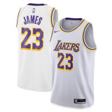 Mens Los Angeles Lakers Nike White Swingman Jersey - Association Edition
