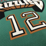 Mens Memphis Grizzlies Nike Turquoise Hardwood Classics Finished Swingman Jersey