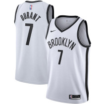Mens Brooklyn Nets Nike White Swingman Jersey - Association Edition