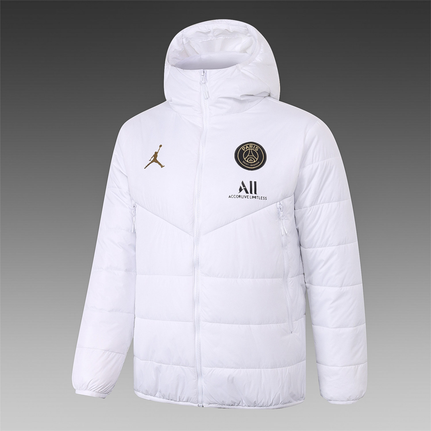 US$ 48.80 - Mens PSG x Jordan Winter Jacket White 2020/21 ...