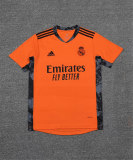 US$ 15.80 - Real Madrid Goalkeeper Orange Jersey Mens 2020 ...